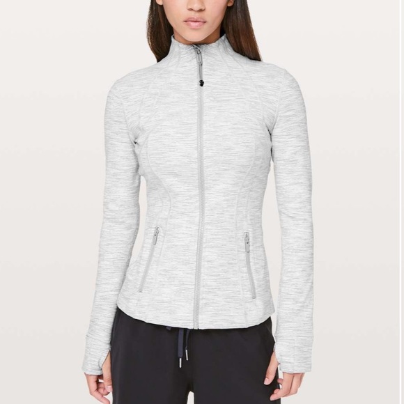 lululemon athletica Jackets & Blazers - Lululemon Define Jacket Wee Are From Space Nimbus Battleship Grey White 8